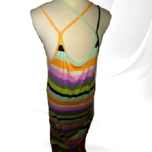 It's Fashion Size 3X Striped Maxi Dress